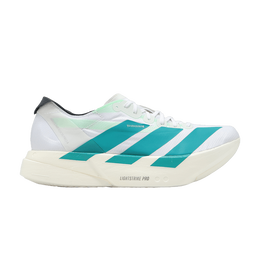 Кроссовки Adidas Adizero Adios Pro 4 'White Pure Teal', белый jr1267 | cloud white/pure teal/carbon
