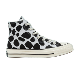 Кроссовки Converse Chuck 70 High 'Cow Print', белый 167484c | white/black/egret