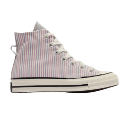 Кроссовки Converse Chuck 70 High 'Pecan Stripes', разноцветный a02291c | beige/purple/blue