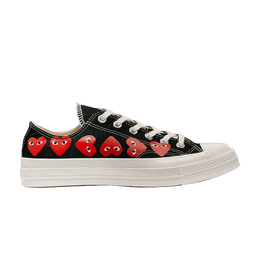 Кроссовки Converse Comme des Garçons PLAY x Chuck 70 Low 'Multi Heart - Black', черный az k126 051 1 | black