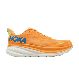 Кроссовки Hoka Clifton 9 2E Wide 'Solar Flare Lettuce', оранжевый 1132210 slrl | solar flare/lettuce