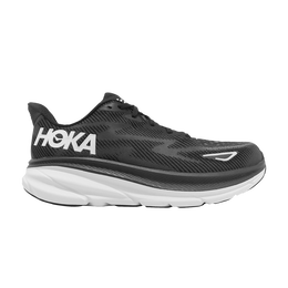 Кроссовки Hoka Clifton 9 2E Wide 'Black White', черный 1132210 bwht | black/white