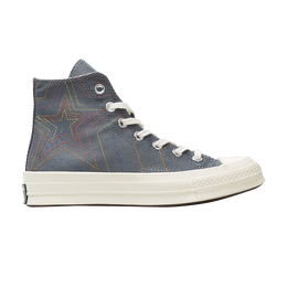Кроссовки Converse Chuck 70 High 'Exploding Star', синий 164964c | black/cool grey/egret