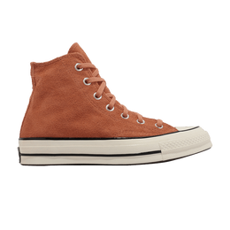 Кроссовки Converse Chuck 70 Suede High 'Orange Haven', оранжевый a02752c | orange haven/egret/black