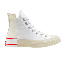Кроссовки Converse Chuck 70 High 'Rivals Edition - White Red', белый 168671c | white/egret/university red