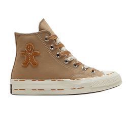 Кроссовки Converse Chuck 70 High 'Gingerbread Man', коричневый a04282c | nomad khaki/dark soba/egret