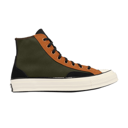 Кроссовки Converse Chuck 70 High 'Court Reimagined - Khaki Fire Pit', зеленый 171685c | khaki/fire pit/egret