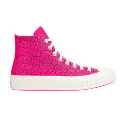 Кроссовки Converse Chuck 70 High 'My Story', розовый 170353c | hyper pink/hyper pink/egret