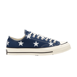 Кроссовки Converse Chuck 70 Low 'Archival Stars Print', синий 167812c | navy/white/egret