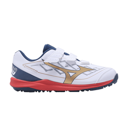 Кроссовки Mizuno CushionRevo DIA Trainer Wide 'White Blue Red', белый 11gt252542 | white/blue/red