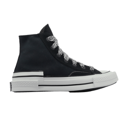 Кроссовки Converse Chuck 70 High 'Black Double Vulc', черный a07075c | black/white