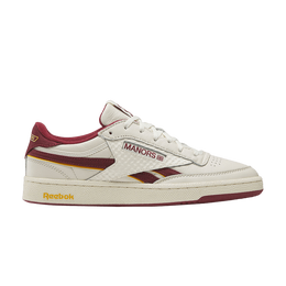 Кроссовки Reebok Manors x Club C Revenge Vintage 'Chalk Red', кремовый 100239158 | chalk/red/yellow