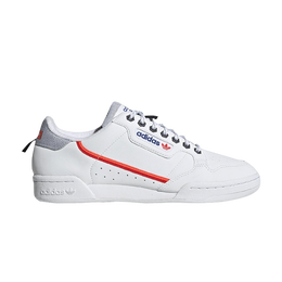 Кроссовки Adidas Continental 80 'adiTech', белый fw5251 | footwear white/true orange/red