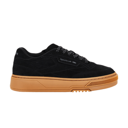 Кроссовки Reebok Club C LTD 'Black Suede', черный rmia04dc99lea00h 1000 | black suede