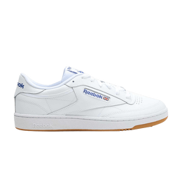 Кроссовки Reebok Club C 85 'Intense White Royal Gum', белый rmia04vc99lea001 0144 | intense white/royal/gum