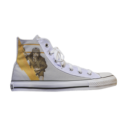 Кроссовки Converse AC/DC x Chuck Taylor All Star Hi Top 'Natural Blue', желто-коричневый 112467 | natural/blue