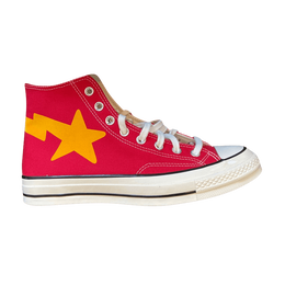 Кроссовки Converse Chinatown Market x A Bathing Ape x Chuck Taylor All Star High 'Red Ivory', красный 164944c bape | red/ivory