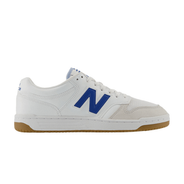 Кроссовки New Balance 480 'White Blue Agate', белый bb480lfb | white/blue agate/omega pink