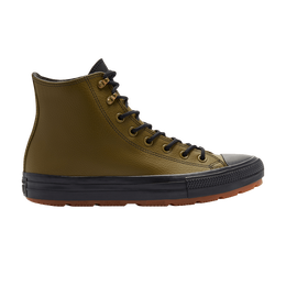 Кроссовки Converse Chuck Taylor All Star Winter Leather High 'Dark Moss', зеленый 169400c | dark moss/black/black
