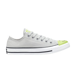 Кроссовки Converse Chuck Taylor All Star Low 'Smiley Face', серый 164424c | mouse/bold lime/white