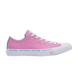 Кроссовки Converse Chuck Taylor All Star Low 'Love The Progress', розовый 164559c | pink rise/white/gnarly blue