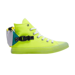 Кроссовки Converse Chuck Taylor All Star Buckle Up High 'Neon Jelly', зеленый 169030c | ghost green/moonstone violet/white