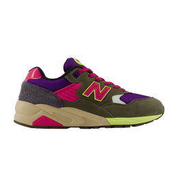Кроссовки New Balance 580 'Patent Pack - Olive', зеленый mt580sfa