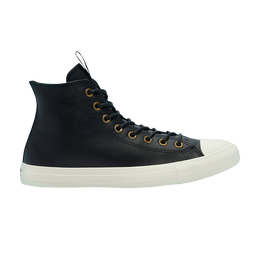 Кроссовки Converse Chuck Taylor All Star Leather High 'Black Egret', черный 169658c | black/black/egret