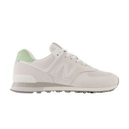 Кроссовки New Balance 574 'Light Grey Green Mismatched Heel Tab', серый u574wc2