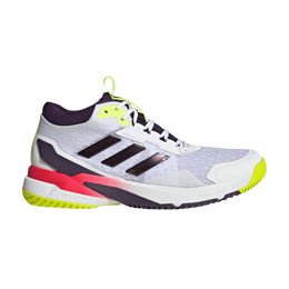 Кроссовки Adidas Crazyflight 6 Mid Indoor 'White Aurora Metallic', белый hp7037 | cloud white/aurora metallic/semi lucid red