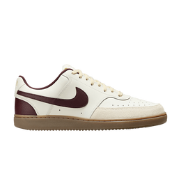 Кроссовки Nike Court Vision Low 'Sail Burgundy Crush', кремовый hv2530 101 | sail/light khaki/gum dark brown/burgundy crush