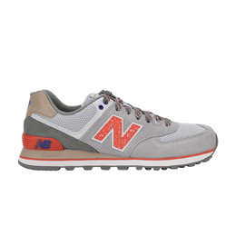 Кроссовки New Balance 574, серый ml574oib | grey/green/brown