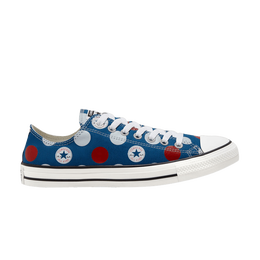 Кроссовки Converse Chuck Taylor All Star Low 'Patch Play - Court Blue', синий 167860f | court blue/university red