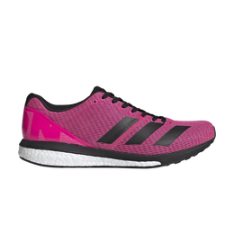 Кроссовки Adidas Adizero Boston 8 Wide 'Shock Pink Black', розовый f34059 | shock pink/core black/cloud white