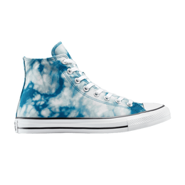 Кроссовки Converse Chuck Taylor All Star High 'Tie-Dye - Ocean Surf', синий a13484f | ocean surf/vintage white/black