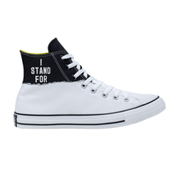 Кроссовки Converse Chuck Taylor All Star High 'I Stand For', белый 165709c | white/black/fresh yellow