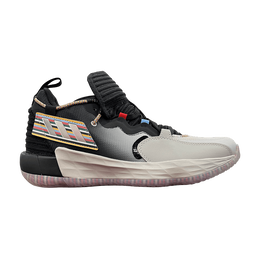 Кроссовки Adidas Dame 7 EXTPLY 'Black Grey', серый gx8951 | core black/grey two/silver metallic