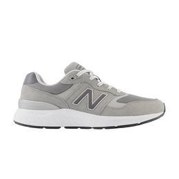 Кроссовки New Balance Fresh Foam 880v6 2E Wide 'Grey White', серый mw880cg6 2e | grey/white