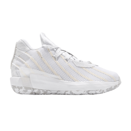 Кроссовки Adidas Dame 7 GCA 'Never Follow', белый fy2795 | cloud white/silver metallic/core black