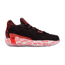 Кроссовки Adidas Dame 7 GCA 'I Am My Own Fan 2KDAY', черный g55199 | core black/solar red/cloud white