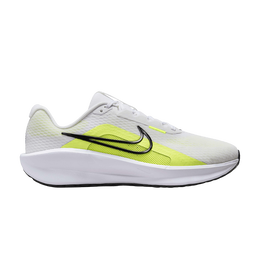 Кроссовки Nike Downshifter 13 Extra Wide 'White Light Lemon Twist', белый fj1284 101 | white/light lemon twist/volt/black
