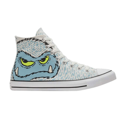 Кроссовки Converse Chuck Taylor All Star High 'Yeti Snowman', белый 169350c | vintage white/azure blue