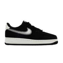 Кроссовки Nike Air Force 1 '07 LV8 'Embroidered Swoosh - Black Sail', черный hj4465 001 | black/sail