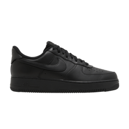 Кроссовки Nike Air Force 1 FlyEase 'Triple Black', черный fd1146 001 | black/black/black