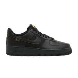 Кроссовки Nike Air Force 1 '07 'Black University Gold', черный fz4617 001 | black/university gold/dark smoke grey