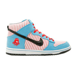 Кроссовки Nike Dunk High Premium 'Osaka/Dotonbori', синий 323955 401 | vivid blue/black-sport red-wht