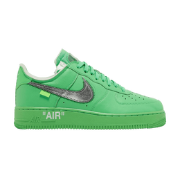 Кроссовки Nike Off-White x Air Force 1 Low 'Brooklyn' Sample, зеленый ho21 dx1419 1243335 sp21 dd1876z | light green spark