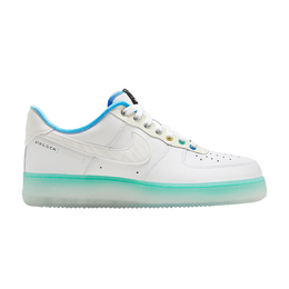 Кроссовки Nike Air Force 1 '07 Premium 'Unlock Your Space', белый fj7066 114 | white/white/ice blue/light menta/light photo blue