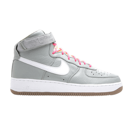 Кроссовки Nike Air Force 1 Hi Premium 'Uslu Airlines', серый 356919 011 | medium grey/white-volt
