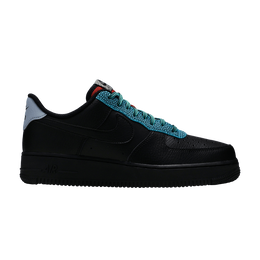 Кроссовки Nike Air Force 1 '07 LV8 4 'Black Obsidian Mist', черный ck4363 001 | black/black/obsidian mist